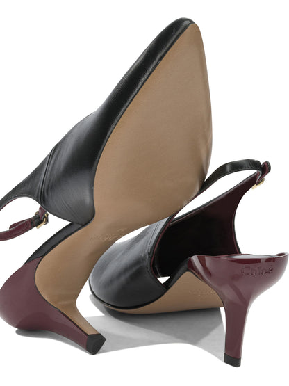 "Suzie 50MM" Slingback Heeled shoes