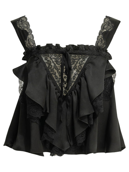 Casual top with ruffles Tops
