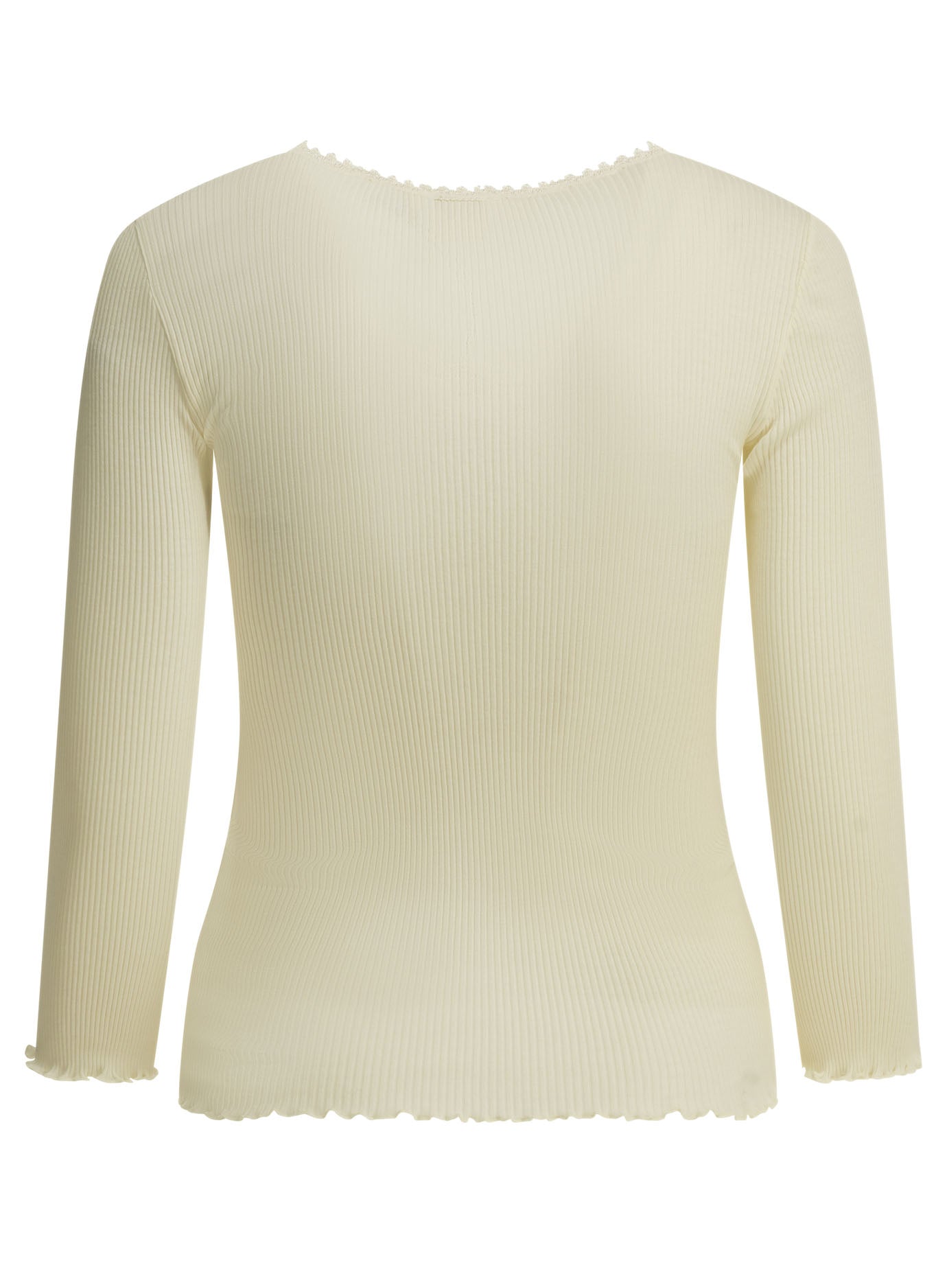 Fitted top made of cotton and silk jersey Tops