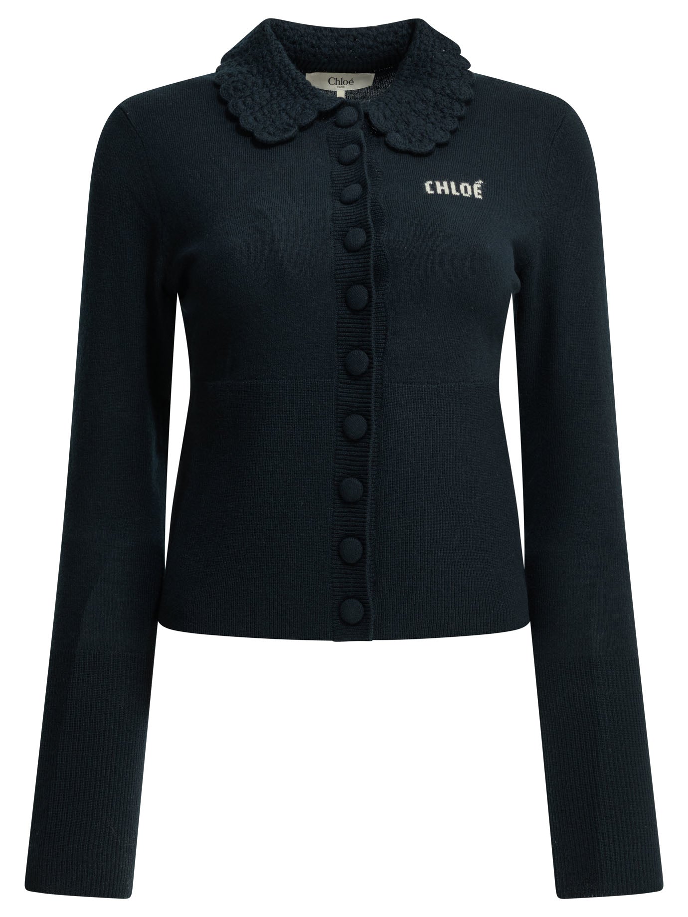 Polo Sweater with Logo Knitwear