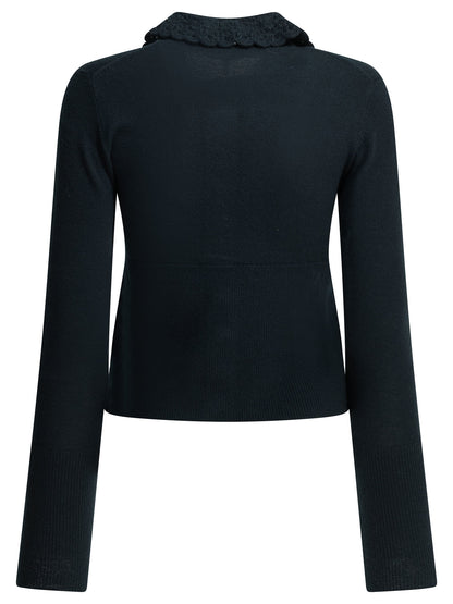 Polo Sweater with Logo Knitwear