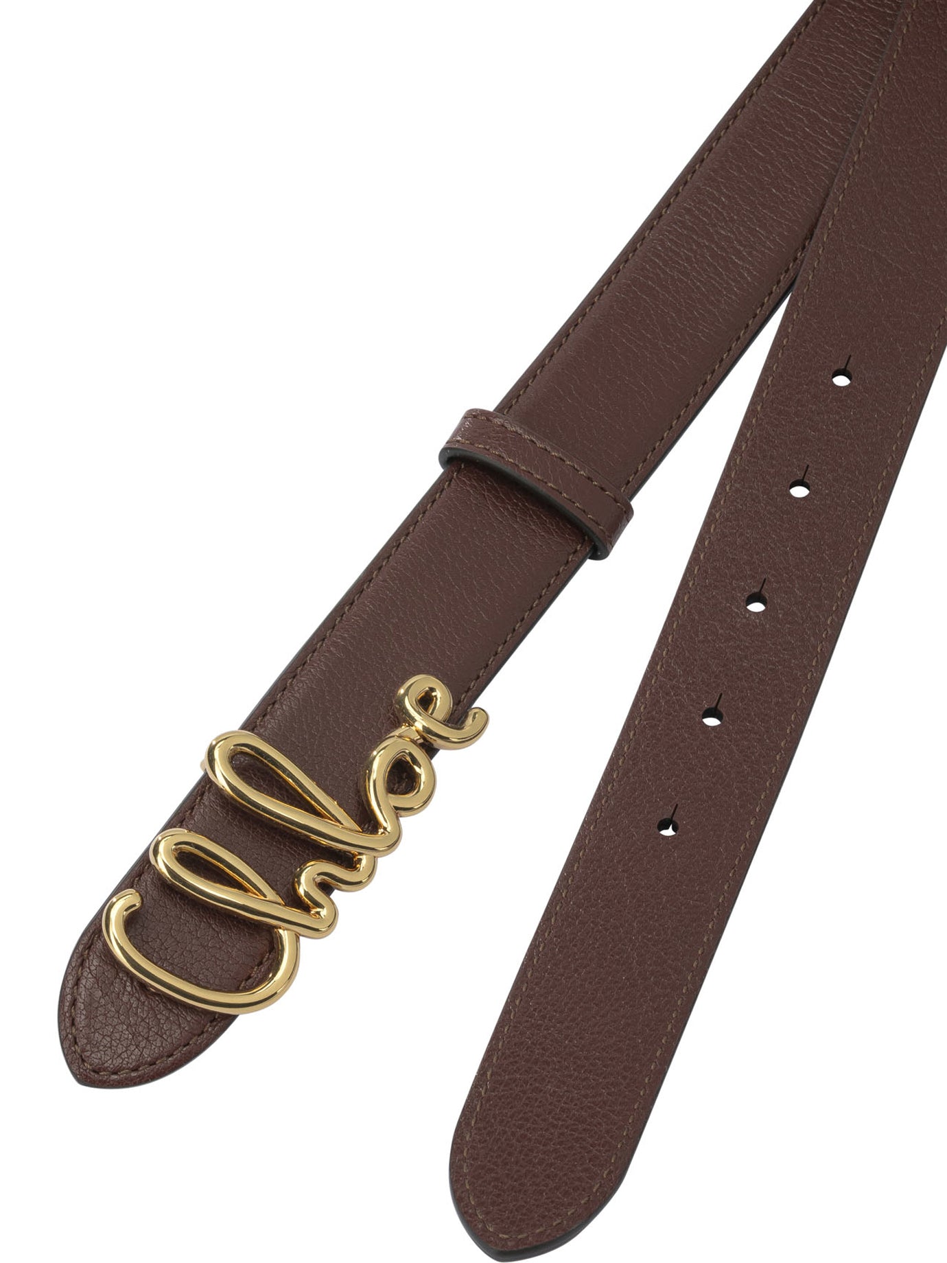 "Chloé Iconic" Leather Belt Belts