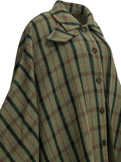 Wool cape Jackets and Coats