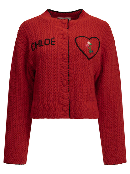 "Heart" Cardigan Knitwear