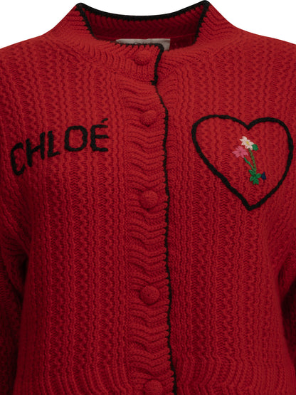 "Heart" Cardigan Knitwear