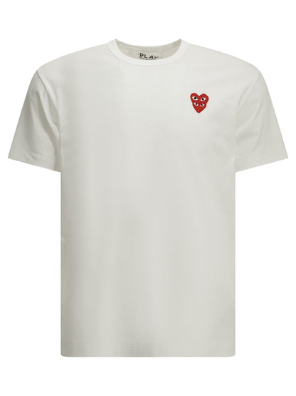 "Double Heart" Crew-Neck T-Shirt T-shirts