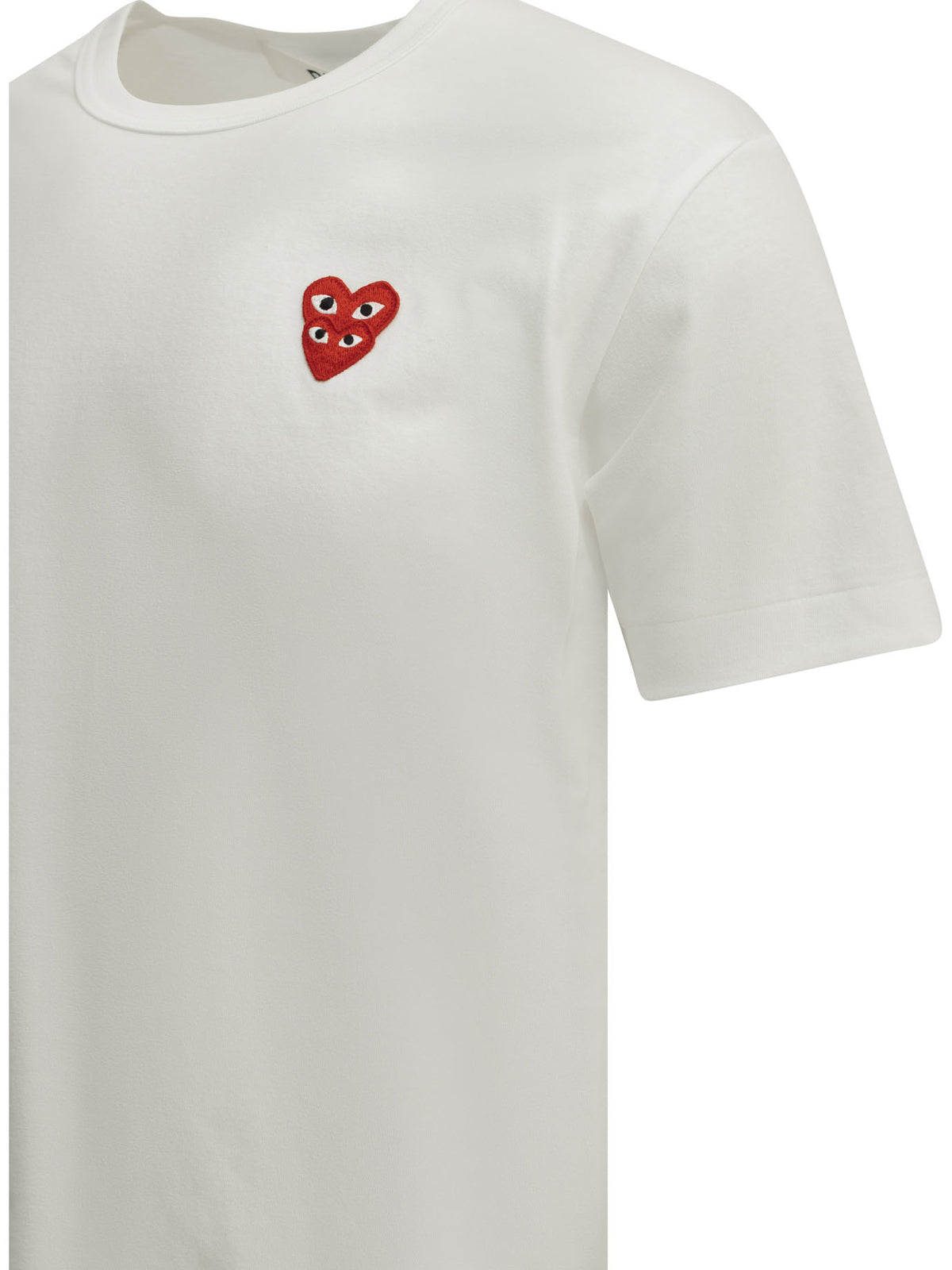 "Double Heart" Crew-Neck T-Shirt T-shirts