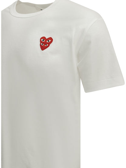 "Double Heart" Crew-Neck T-Shirt T-shirts