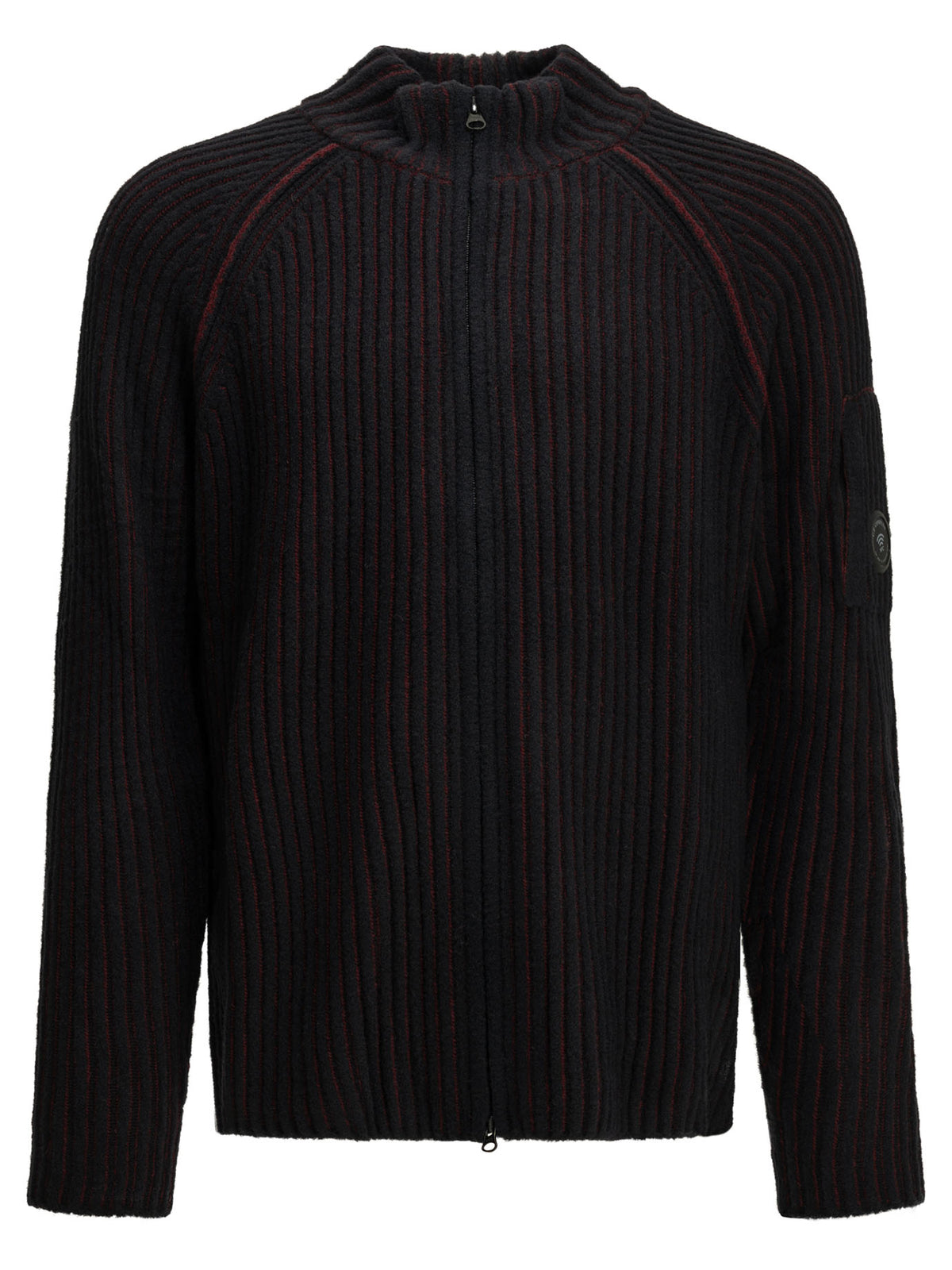 "Lens" Zip-Up Sweater Knitwear