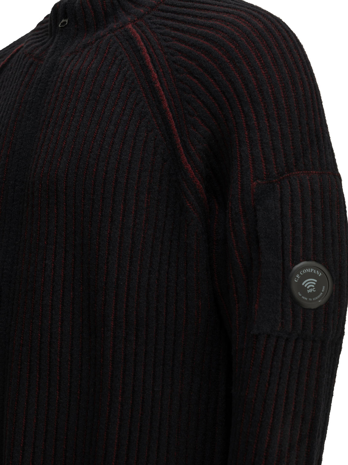 "Lens" Zip-Up Sweater Knitwear