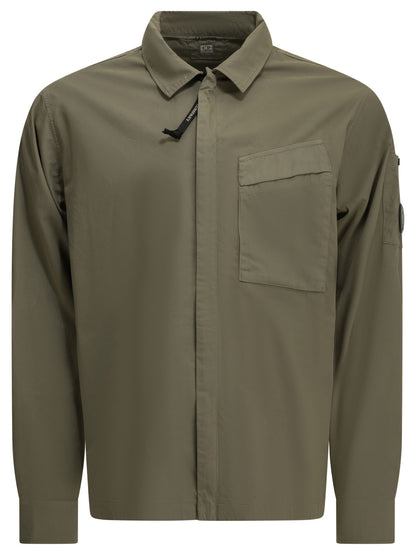 Overshirt Jacket with Logo Jackets and Coats