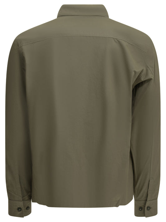 Overshirt Jacket with Logo Jackets and Coats