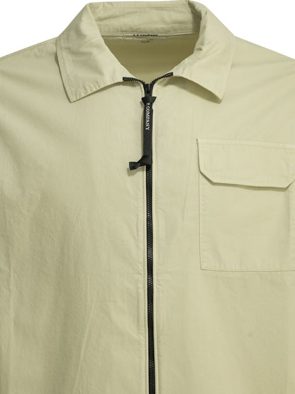 "Organic Gabardine" Overshirt Jacket Jackets and Coats
