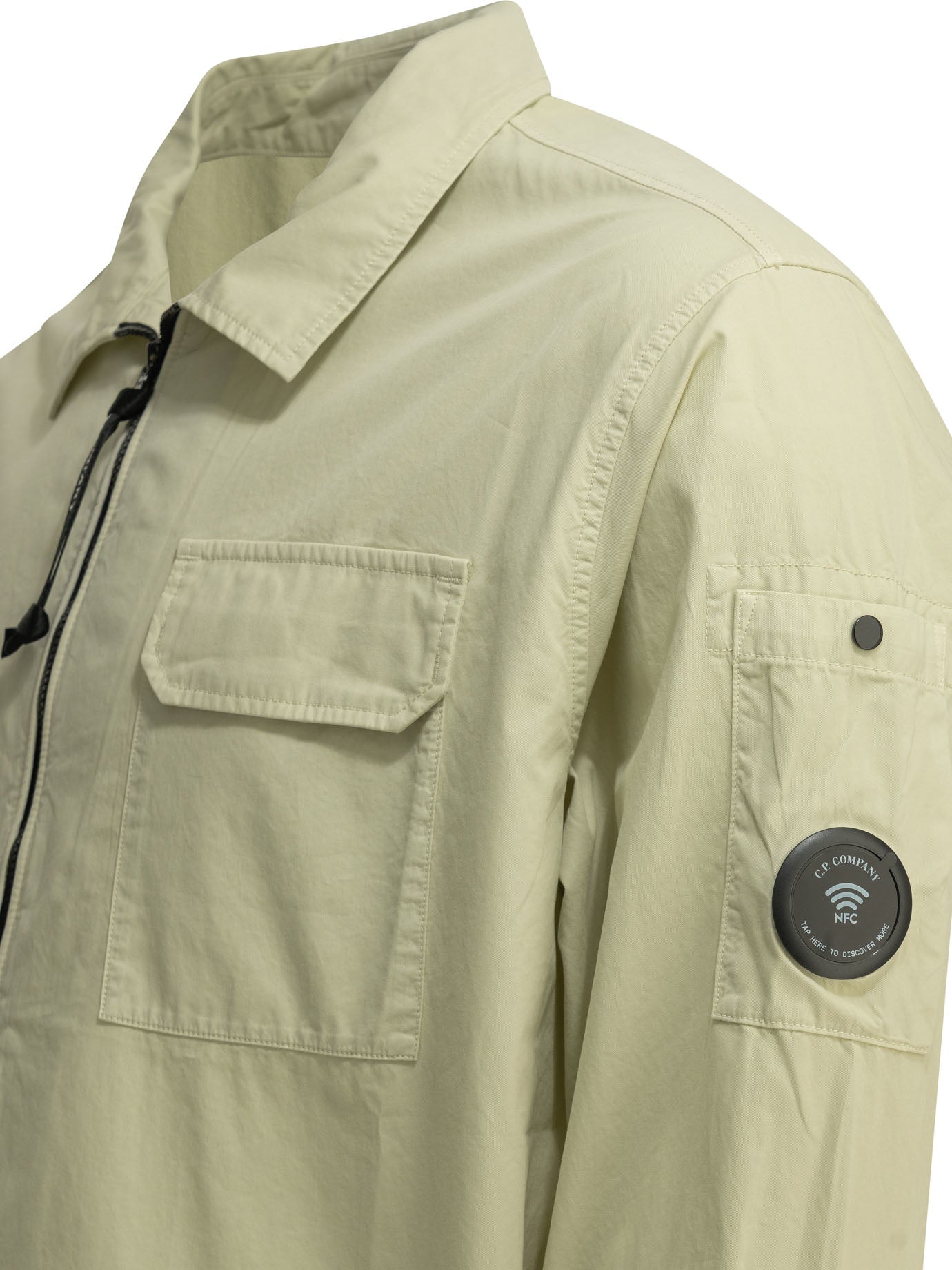 "Organic Gabardine" Overshirt Jacket Jackets and Coats