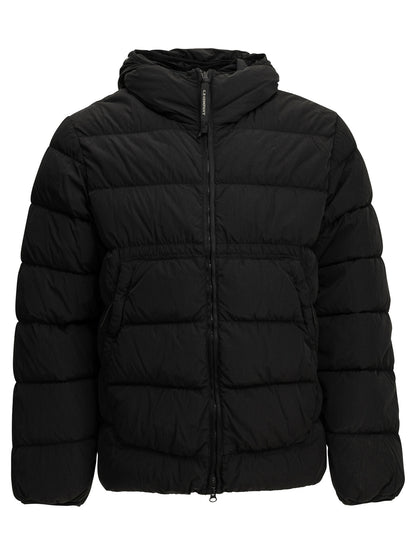 "Chrome-R Goggle" Short Down Jacket Jackets and Coats