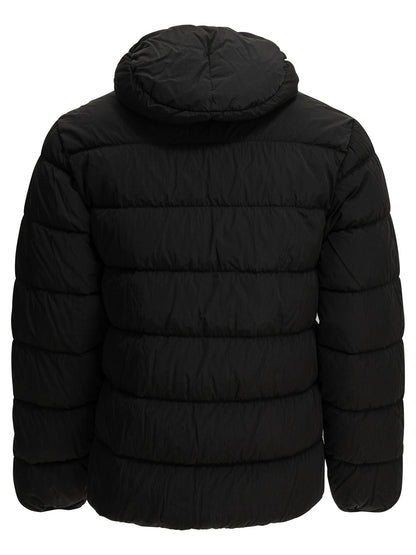 "Chrome-R Goggle" Short Down Jacket Jackets and Coats