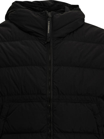 "Chrome-R Goggle" Short Down Jacket Jackets and Coats