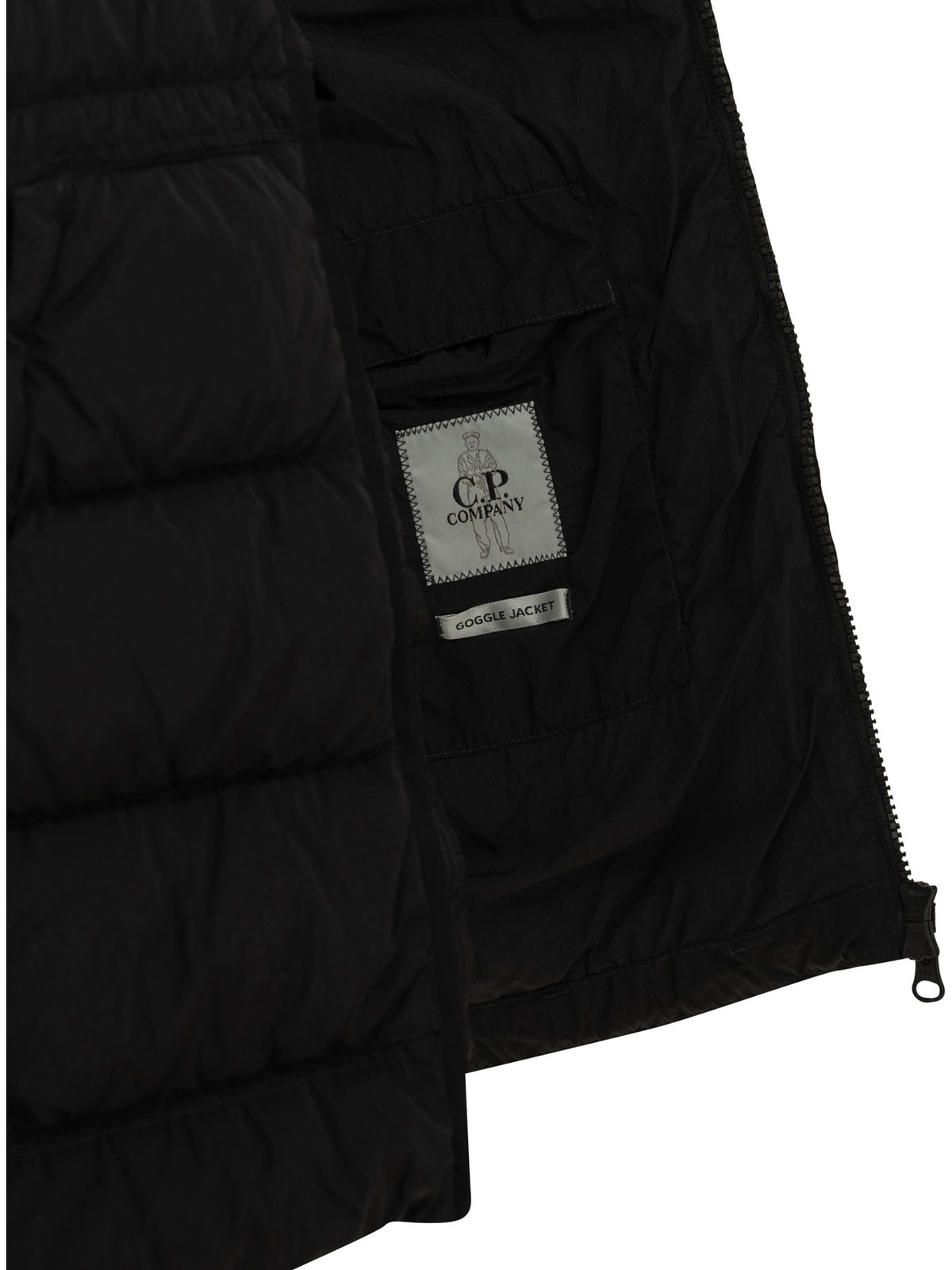 "Chrome-R Goggle" Short Down Jacket Jackets and Coats