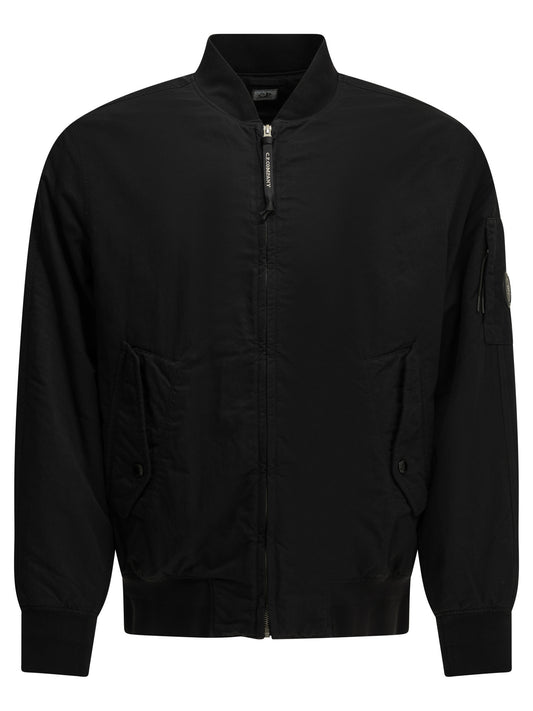 "T-Flatt Lens" Bomber Jacket Jackets and Coats
