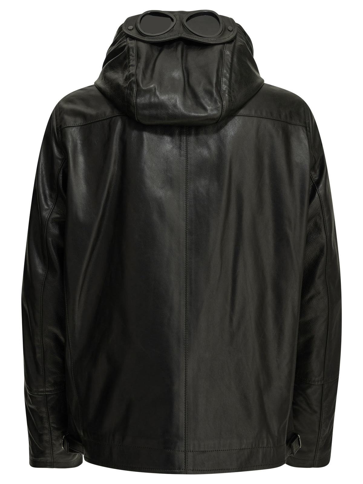 "Goggle" Leather Jacket Jackets and Coats