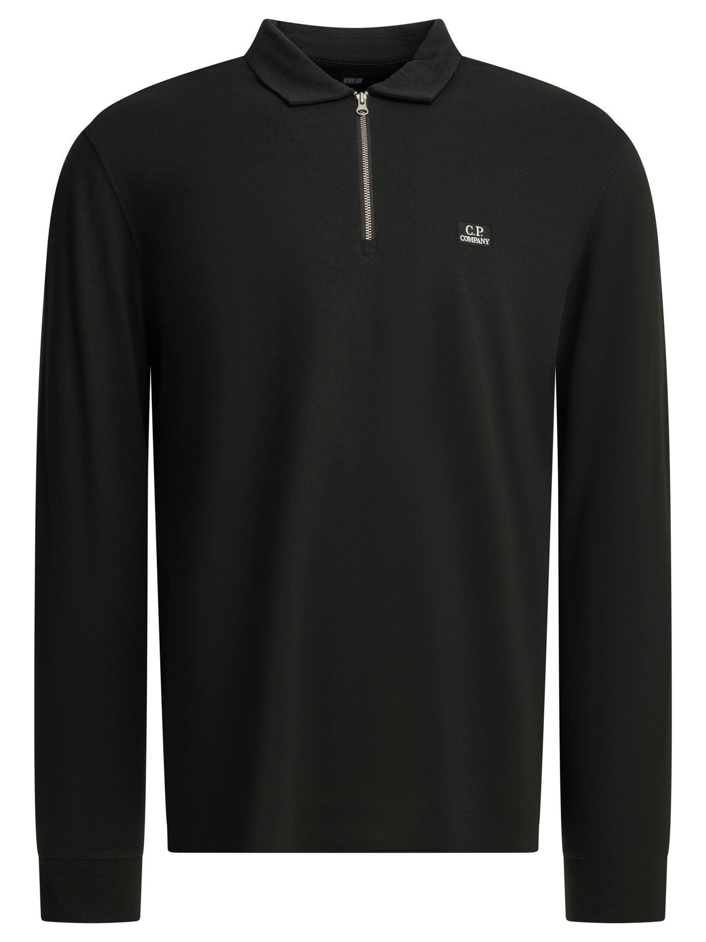 Half-zip polo shirt with logo Polo shirts