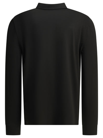 Half-zip polo shirt with logo Polo shirts