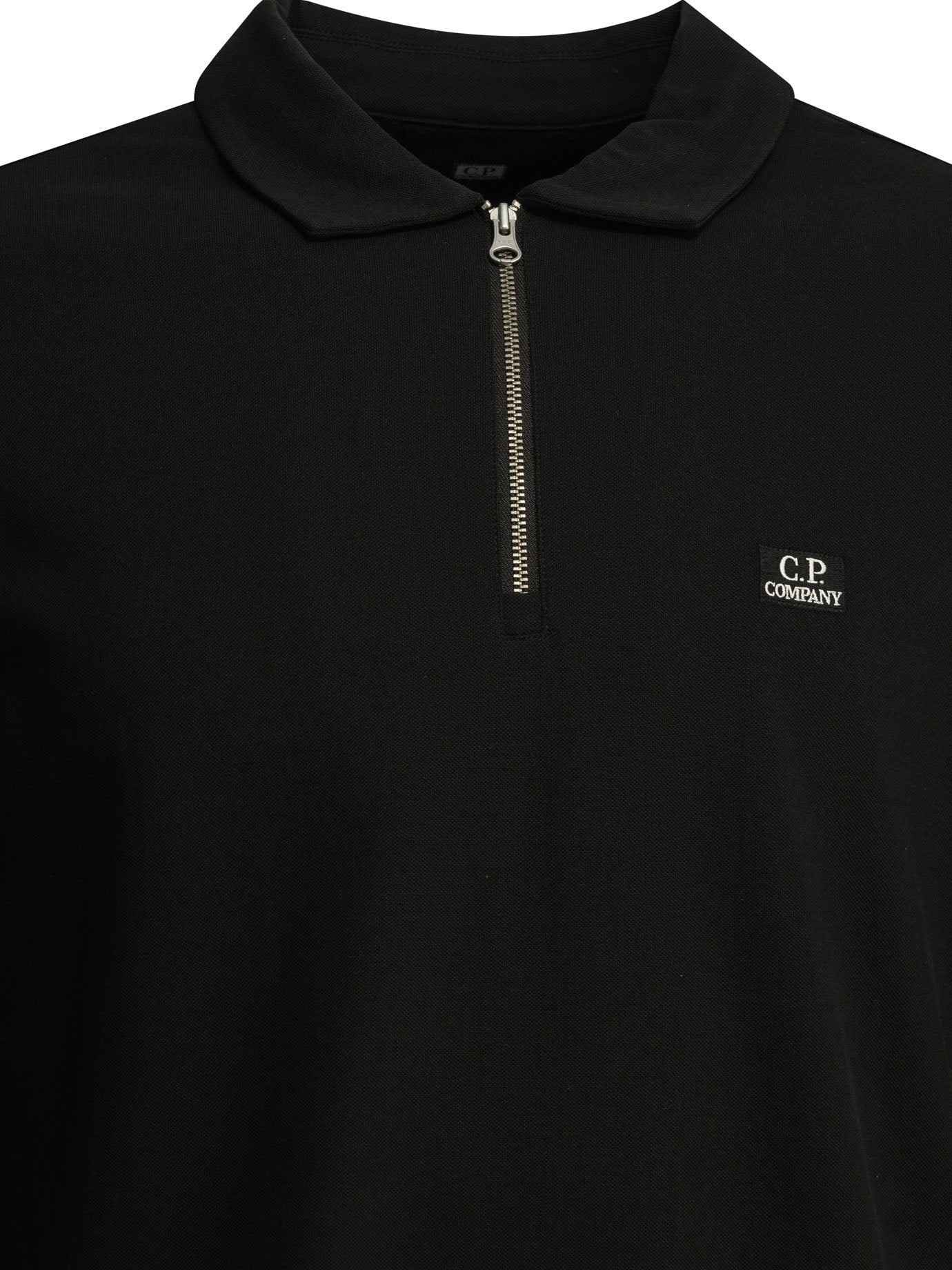 Half-zip polo shirt with logo Polo shirts