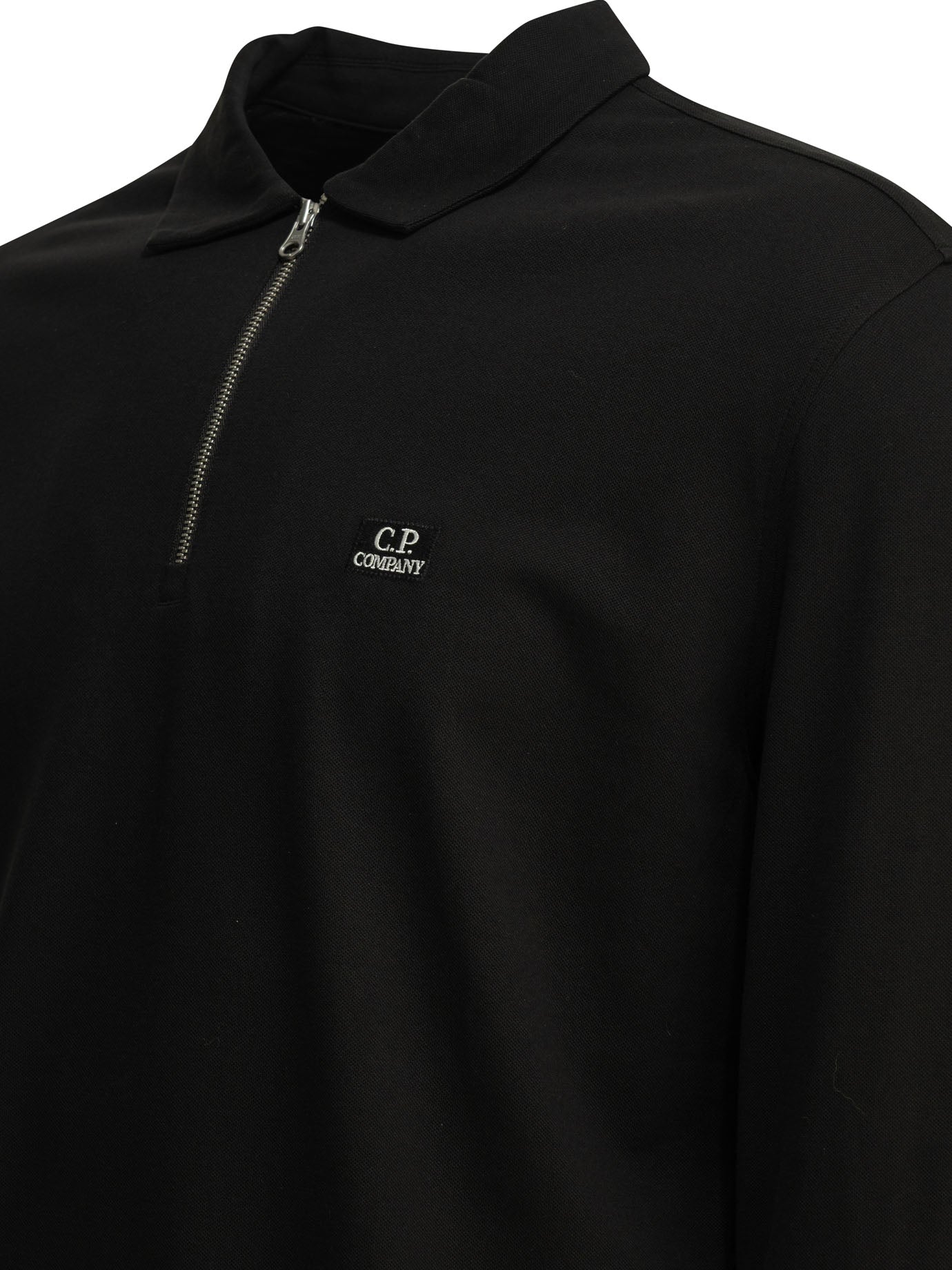Half-zip polo shirt with logo Polo shirts