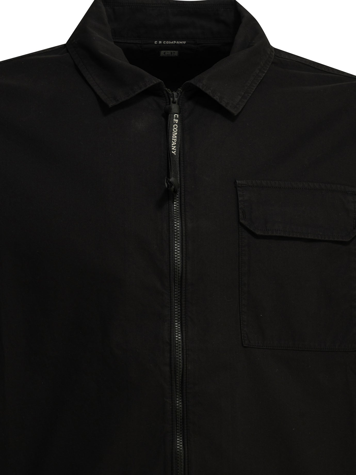 "Organic Gabardine" Overshirt Jacket Jackets and Coats