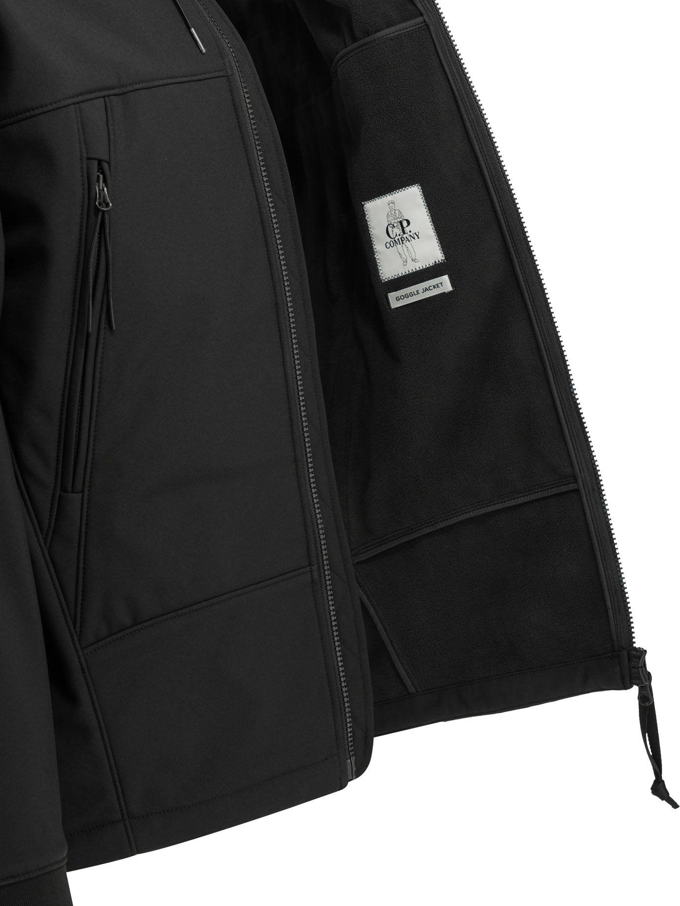 "Shell-T Goggle" Technical Jacket Jackets and Coats