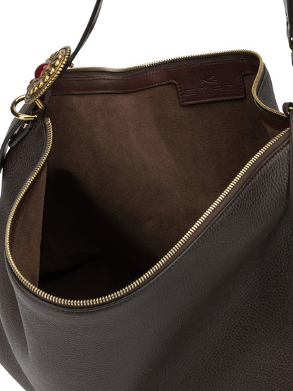 Large leather shoulder bag Shoulder bags