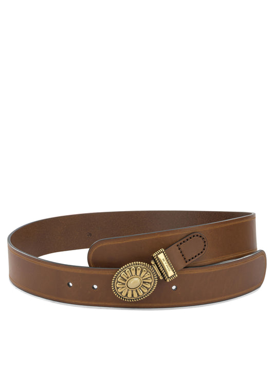 "Paisley" Leather Belt Belts