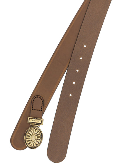 "Paisley" Leather Belt Belts