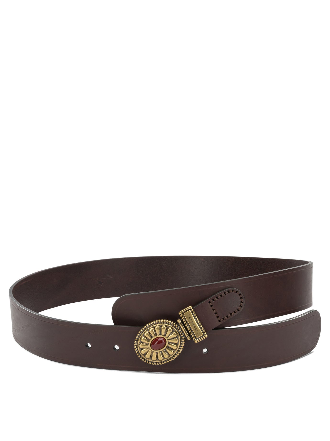 "Paisley" Leather Belt Belts