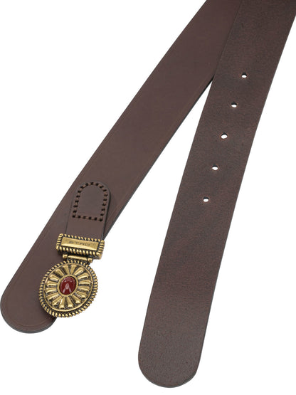 "Paisley" Leather Belt Belts