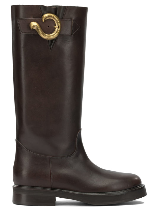 "Paisley" Knee-High Boots Boots and Ankle Boots
