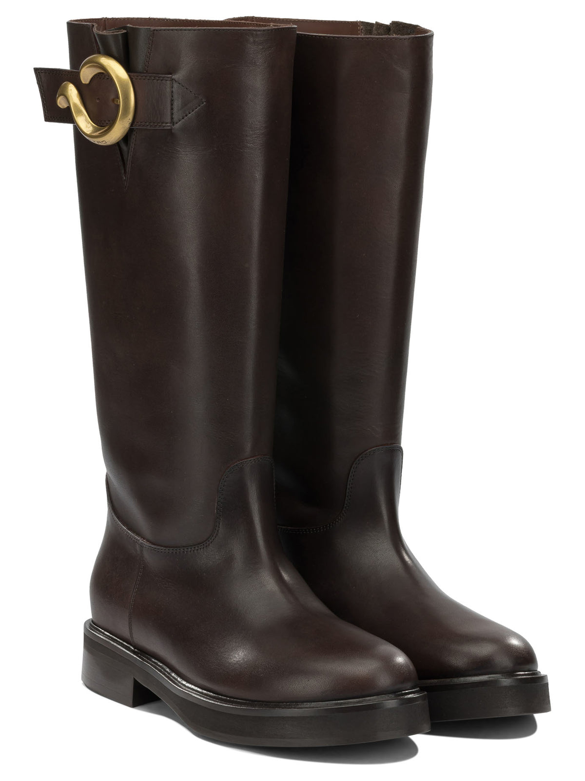 "Paisley" Knee-High Boots Boots and Ankle Boots
