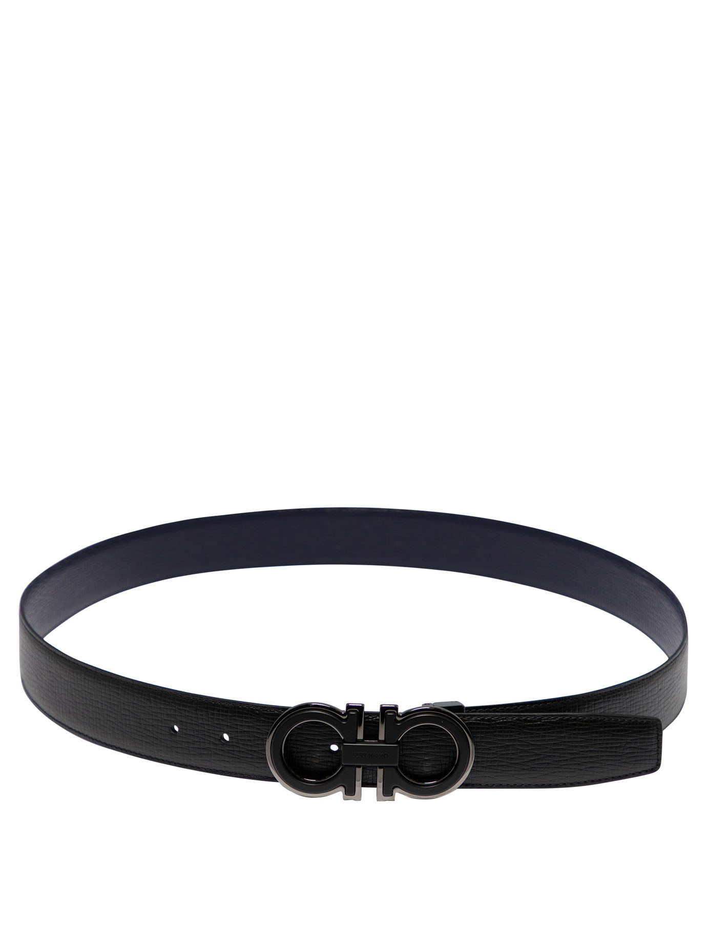 "Gancini" Leather belt Belts