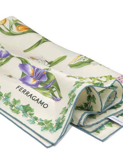 "Eden Shoes" silk scarf Sciarpe & Foulard