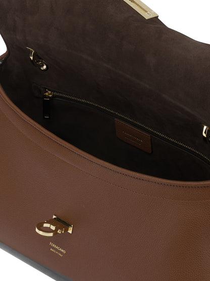 Medium "Gancini" Shoulder Bag Shoulder bags