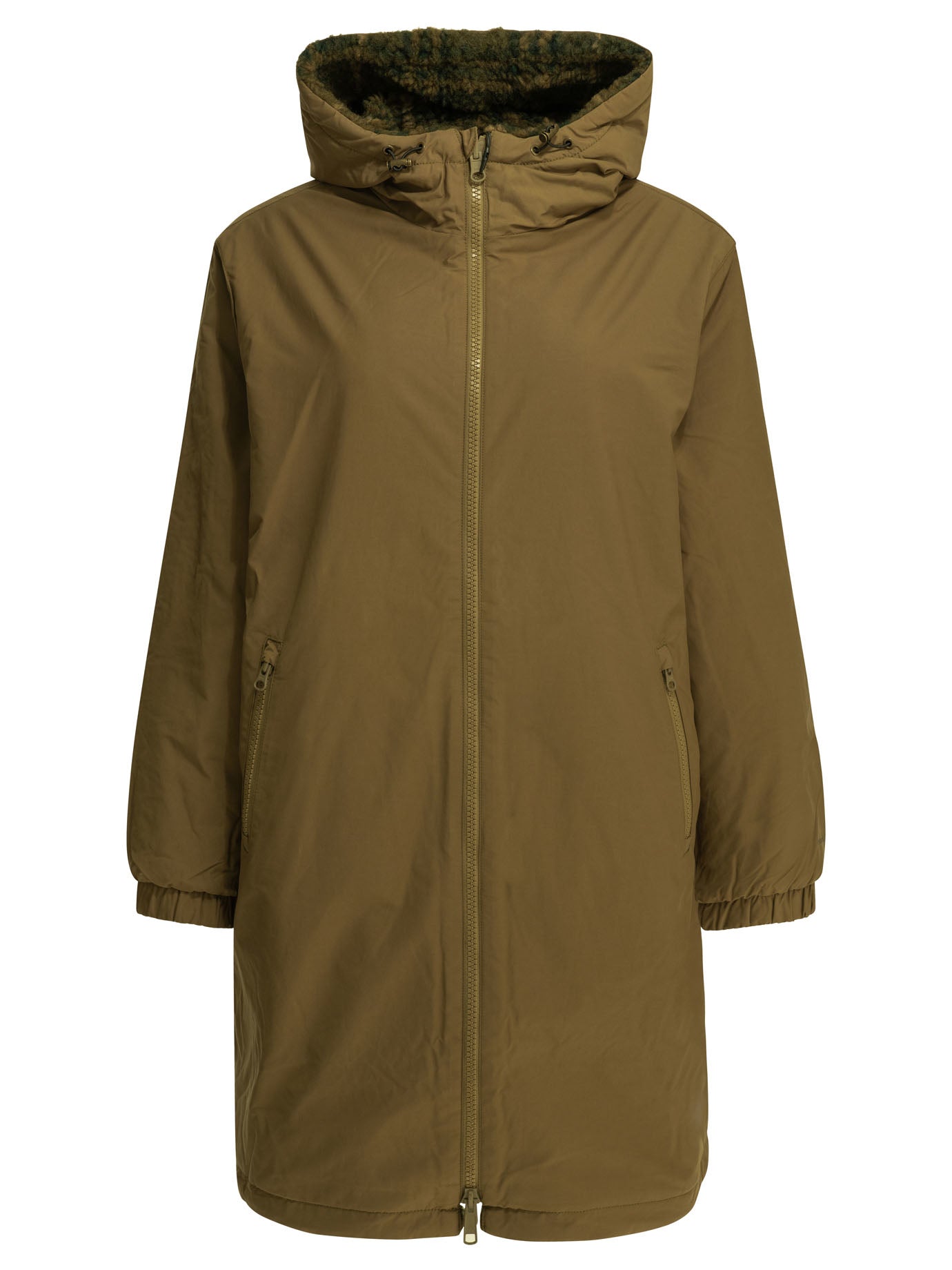 "Wooly Fleece" Long Coat Jackets and Coats