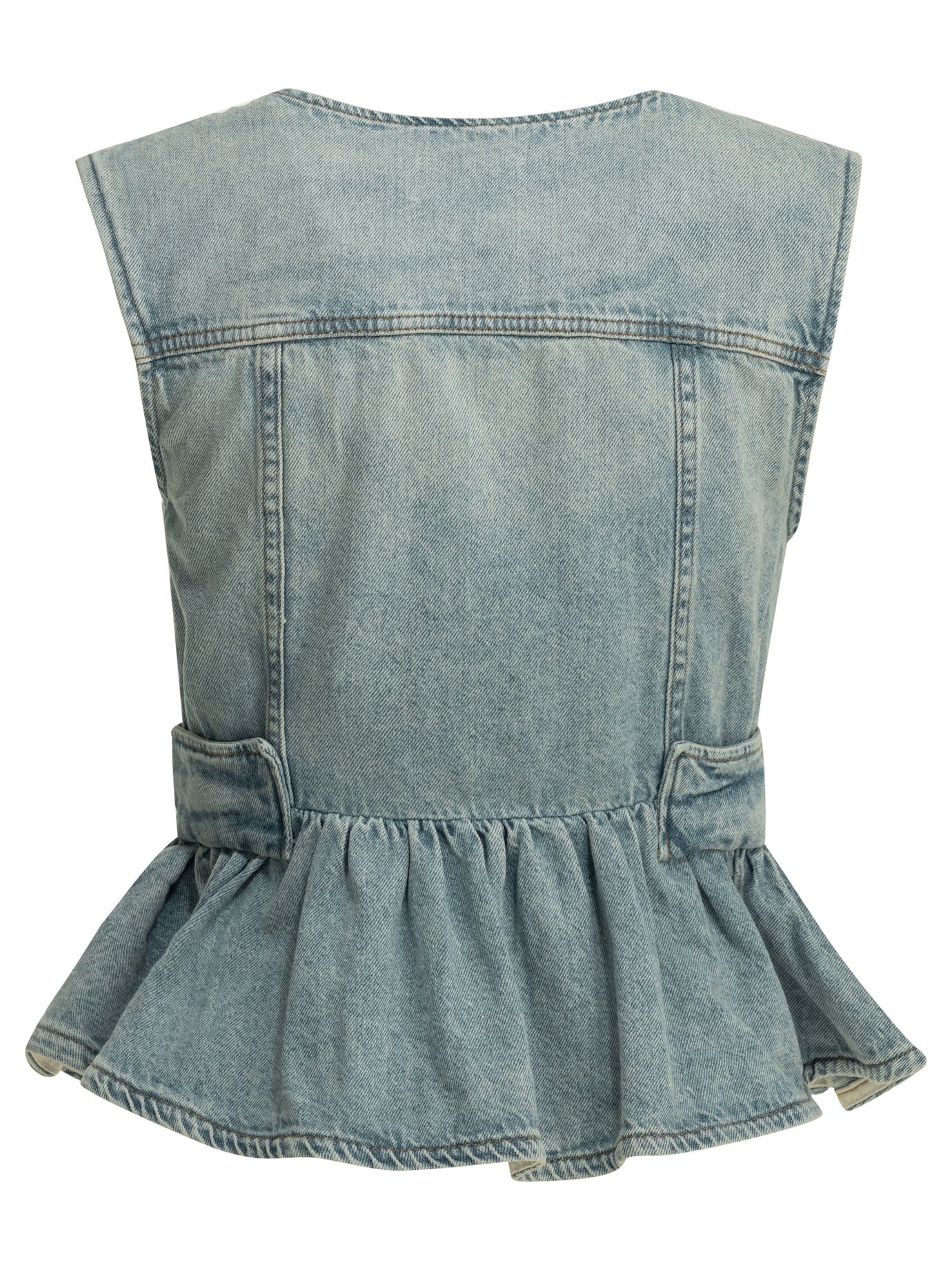 Denim vest Tops