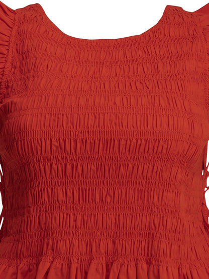 Casual pleated top Tops