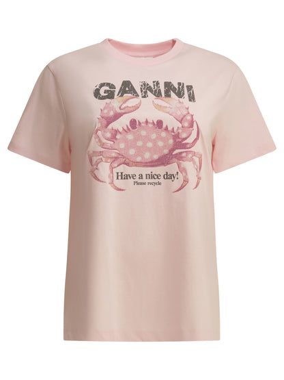 "Crab" crewneck T-shirt T-shirts