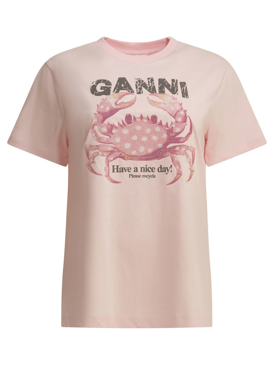 "Crab" crewneck T-shirt T-shirts