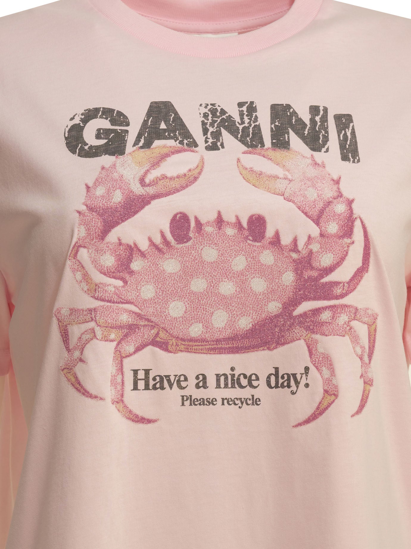 "Crab" crewneck T-shirt T-shirts