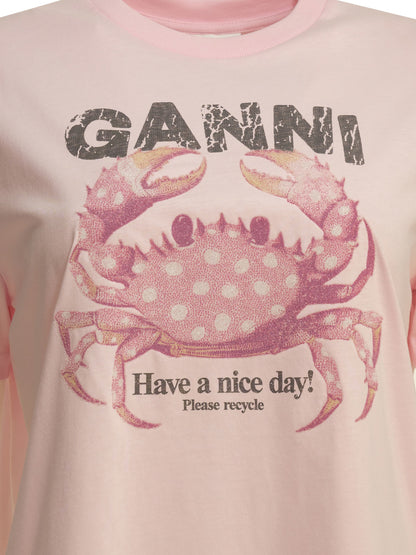 "Crab" crewneck T-shirt T-shirts