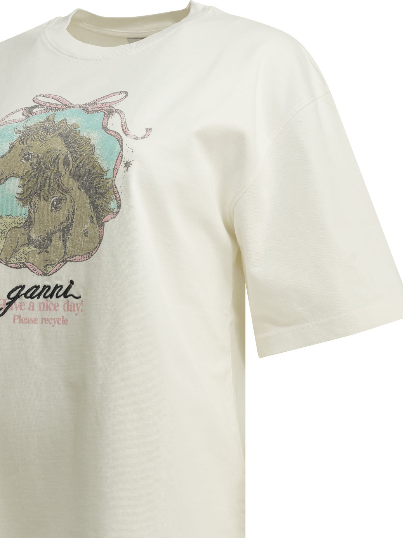 "Qixi" Crew-Neck T-Shirt T-shirts
