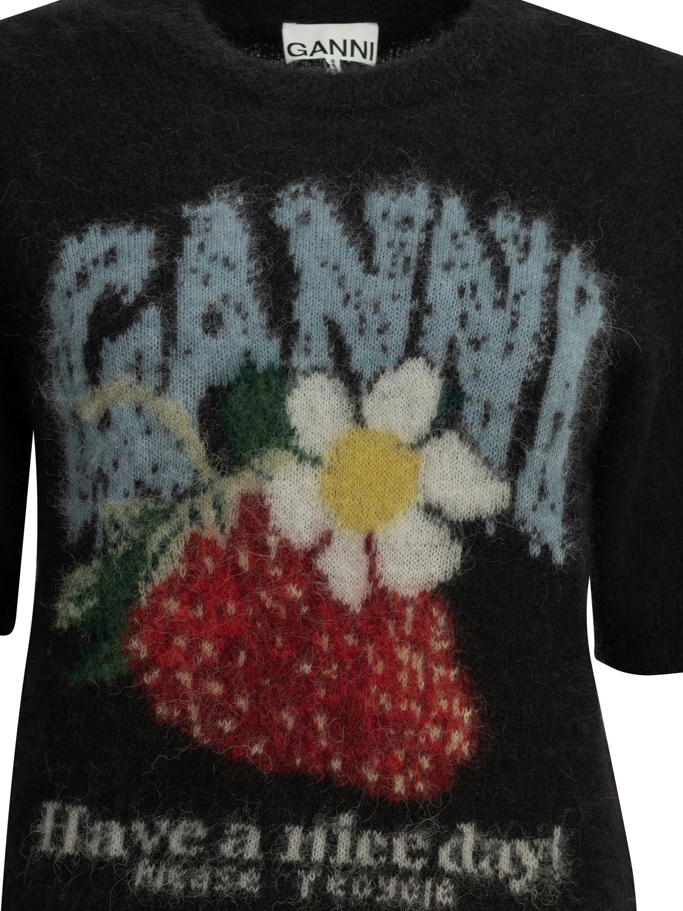 "Strawberry" Crew-neck sweater Knitwear