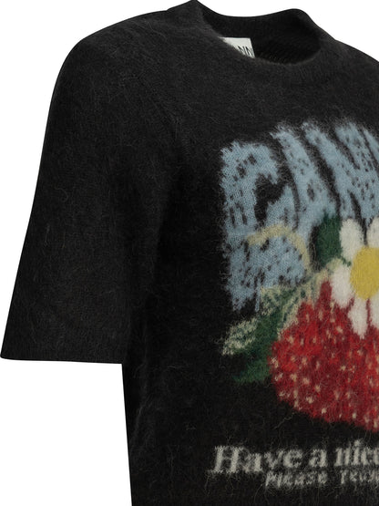 "Strawberry" Crew-neck sweater Knitwear
